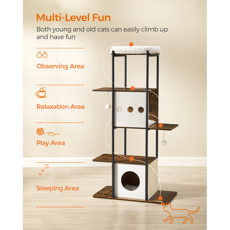 No carpet best sale cat tree